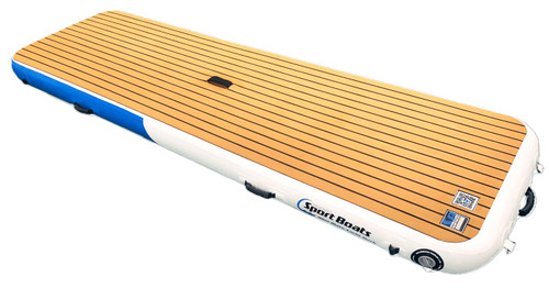 Island Hopper Inflatable Mini Mate 10' X 3' Yacht Swim Dock