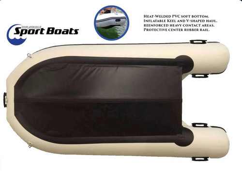 Island Hopper Swordfish 10.8' Air Floor Inflatable Sport Boat