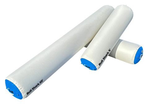 Island Hopper 5' X 2' Inflatable Bull Shark Bumper Fenders, Heavy Duty PVC