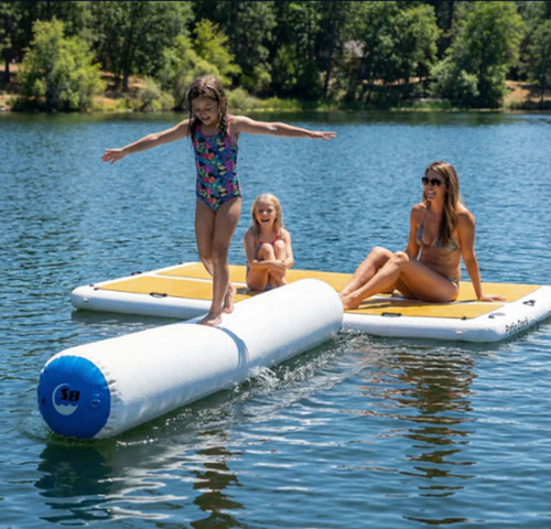 Island Hopper 10Ft Balance Bull Log Water Attachment Platform