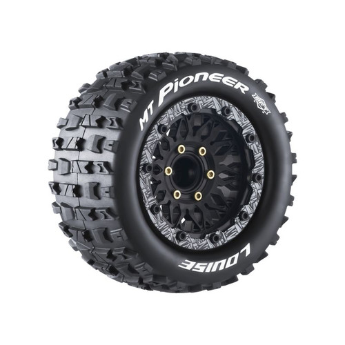 HRP Louise R/C Mft Mt-Pioneer Soft 1/10 Monster Truck Tires 12 14