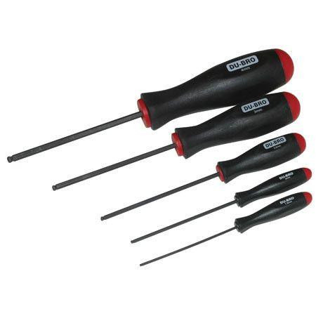 New Dubro 5Pc Metric Ball Wrench Set 1.5, 2.0, 2.5, 3.0 & 4.0Mm