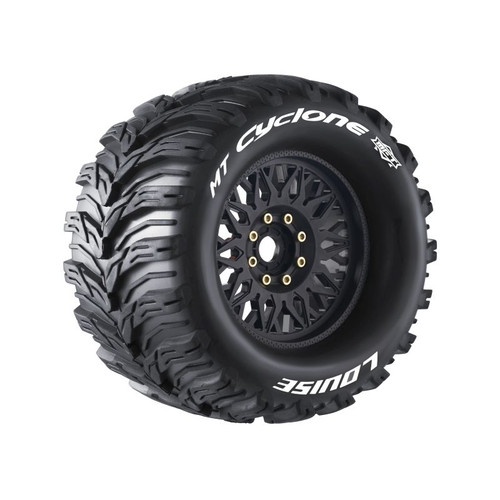 HRP Louise R/C Mft Mt-Cyclone Sport 1/8 Monster Truck Tires 17Mm Hex (2 Tires)