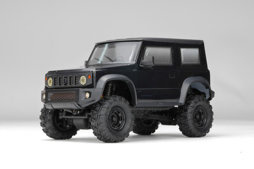 New Carisma Msa-1E 1/24 Suzuki Jimny Jb74 Scale Crawler, Rtr, Black