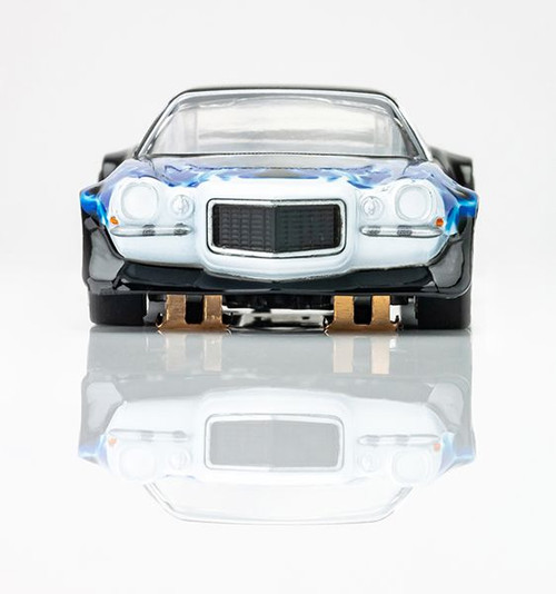 HRP Afx Racing Camaro 1973 Wildfire Black/Blue Ho Scale Slot Car