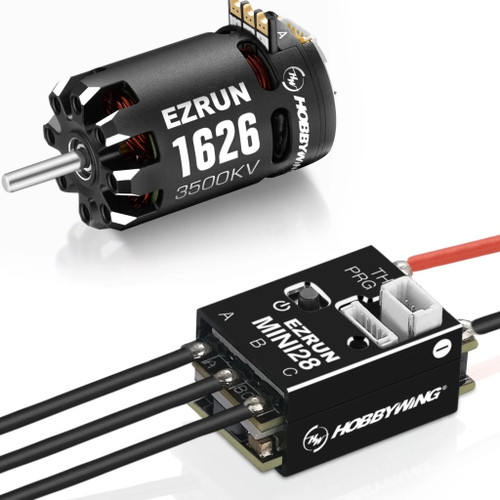 HRP Hobbywing Ezrun Mini28 Esc And 1626 Sd 3500Kv Motor Combo
