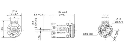 HRP Hobbywing Ezrun Mini28 Esc And 1626 Sd 3500Kv Motor Combo