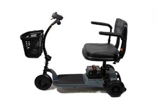 Shoprider ECHO+ Grey 3-Wheel Mobility Scooter With 250 lb. Weight Capacity