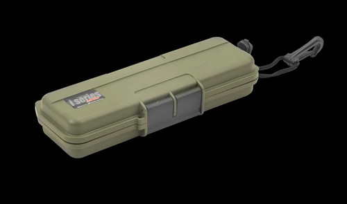 SKB 3i-0702-1M-E iSeries Dry Box 7.75" x 2.125 x 1" - Empty, OD Green