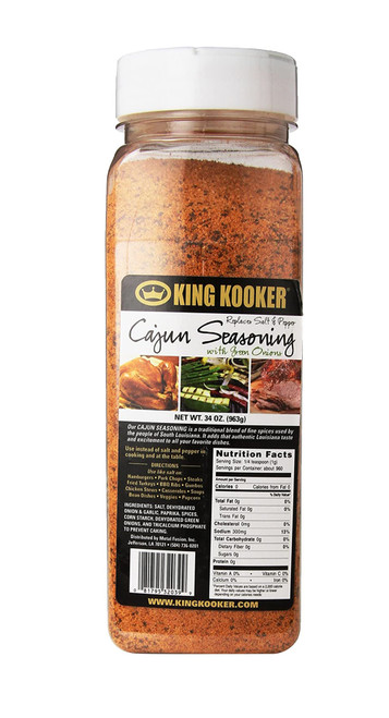 New King Kooker 34-Ounce Cajun Seasoning