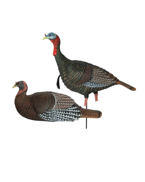 Banded Ghg Pro Grade Xd Laydown Hen/Jake Combo Turkey Decoy