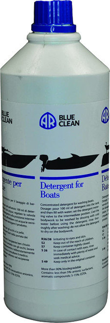 AR Blue Clean Boat Pressure Washer Foam Cannon Detergent 33.8Oz Concentrate