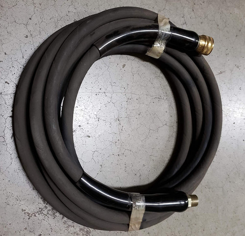 AR Blue Clean High Pressure Washer Hose 25'X3/8":22mm X 3/8 Black