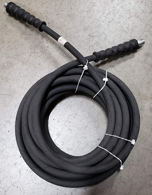 New AR Blue Clean High Pressure Washer Hose 40'3/8M X 3/8M 4000 Black