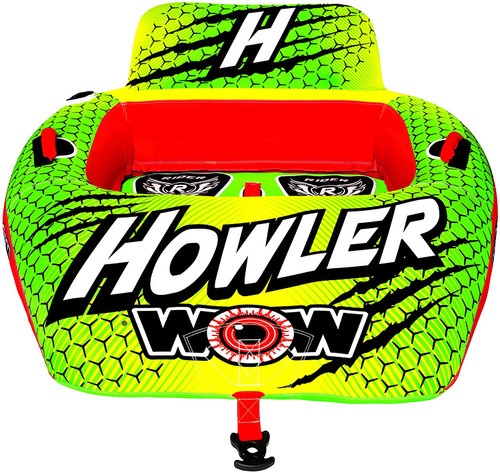 New Wow Howler 1 Or 2 Person Inflatable Cockpit Towable Tube For Boating