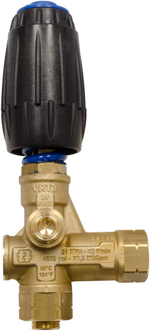 AR Blue Clean Vrt3-250Ez Pressure Washer Unloader 3650 Psi Knob Ez Start Brass