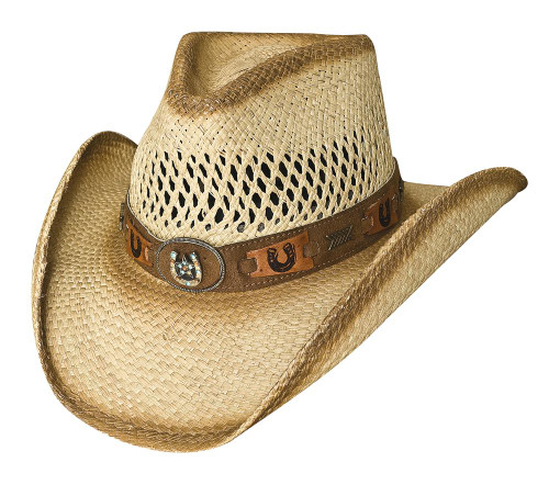 NEW Bullhide Hats 2569 Lucky Strike Medium Natural Cowboy Hat