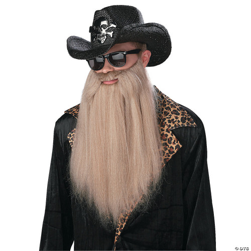California Costumes Sharp Dressed Man Beard Standard Brown