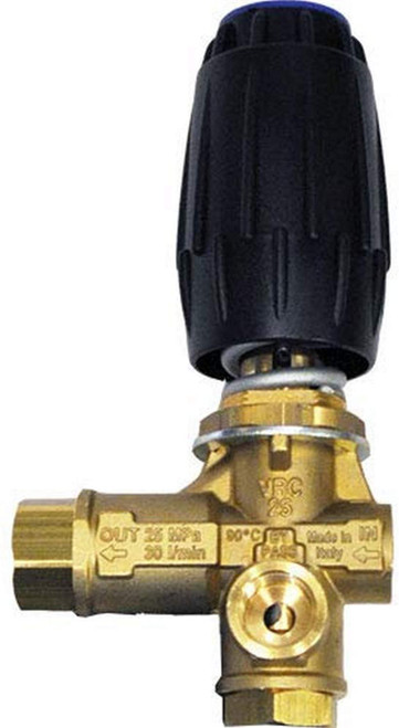 New AR Blue Clean Vrc25 Pressure Washer Unloader 3/8 NPTF + Knob 3600 PSI Brass