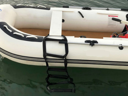 Island Hopper 6 Steps Soft Rope Ladder For Water Bouncers