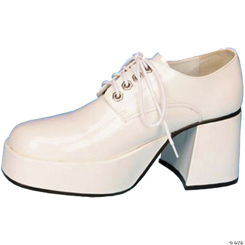 Funtasma by Pleaser Men's Jazz-02 Platform Oxford,White Patent,M (US Men's 10-11