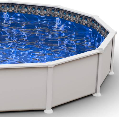 FreeTime Fun OG Radiant 27' Rd 52" Deep Std Bead Liner Azure Peak