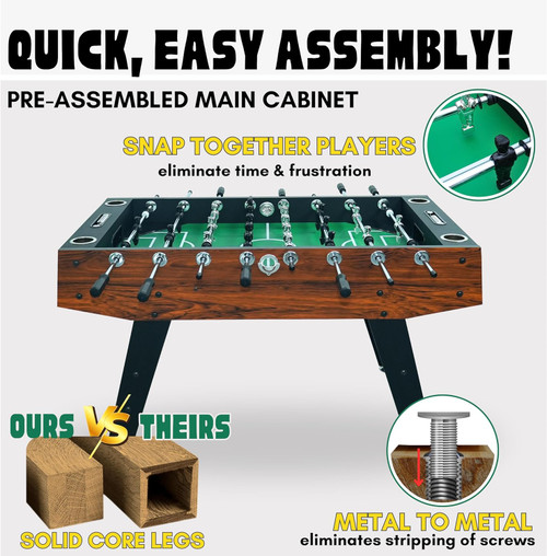 FreeTime Fun 56" Foosball Table