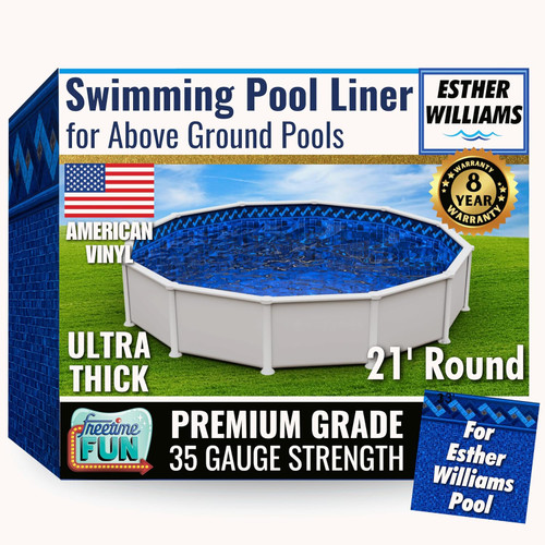 FreeTime Fun OG EW/JW 21' Rd 48" Deep Liner Azure Peak