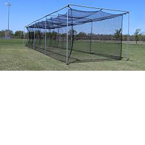Cimarron Sports Commercial Stand Alone Frame Bundle w/ Green Mat in size 70'x1.5"