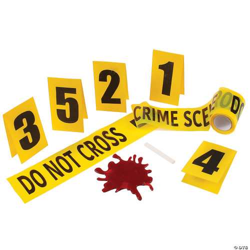 Fun World Crime Scene Kit Halloween Décor