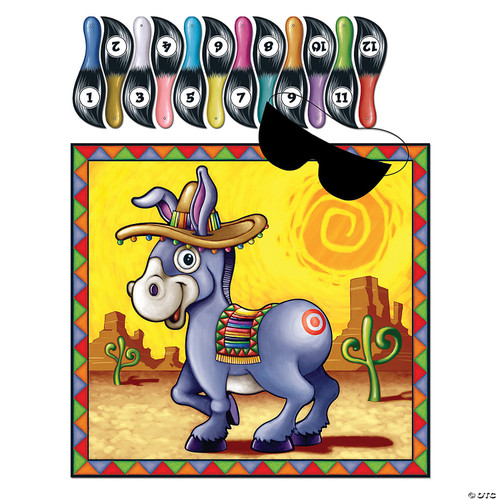 Donkey Game (mask & 12 tails included) Party Accessory (1 count) (1/Pkg)