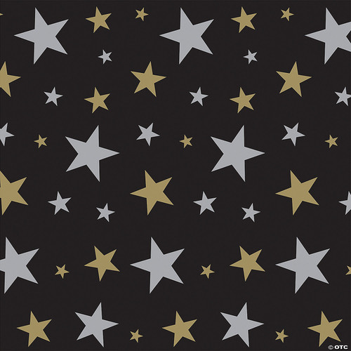 Beistle Star Wall Backdrop for Photo Booths, Awards Ceremonies, Movie Nights,