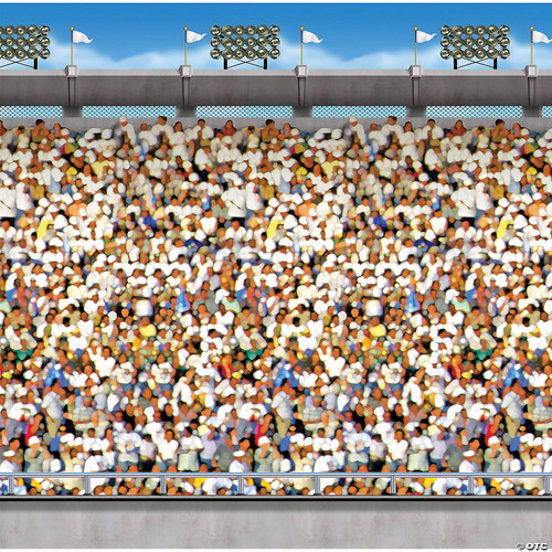 Beistle Upper Deck Stadium Backdrop Insta-Theme