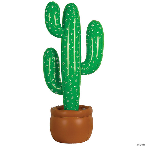 Inflatable Cactus Decoration 1 Count