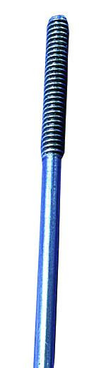 New Dubro 2-56 Stainless Steel 12" Fully Threaded Rods Tube Of 12