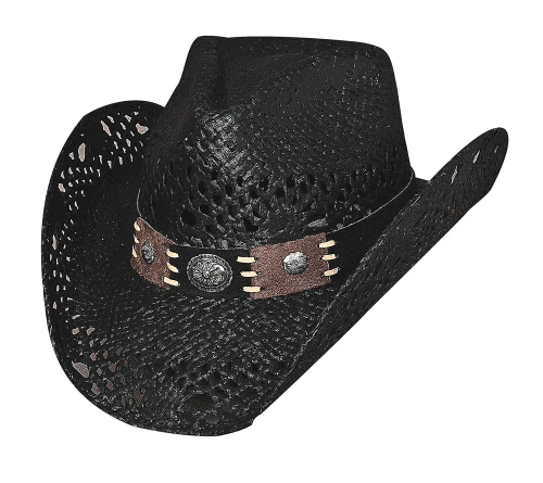 Bullhide Hats 2534Bl Run A Muck Collection Pure Country Large Black Cowboy Hat