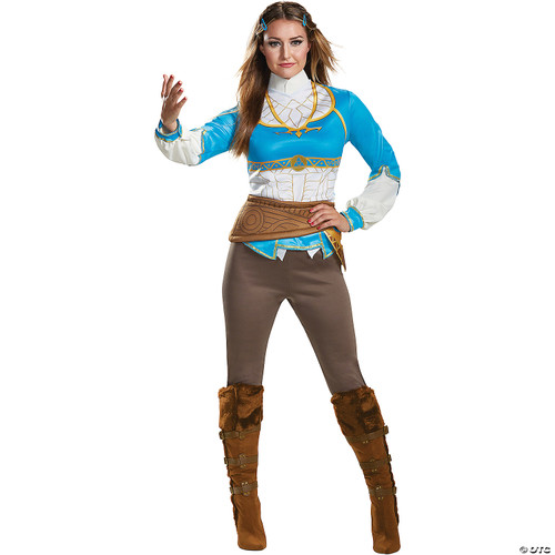 Disguise Women's Zelda Breath of The Wild Adult Costume, Multi, M (8-10)