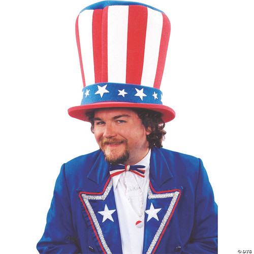 UNCLE SAM HAT GIANT FOAM Costume - One Size Fits Most