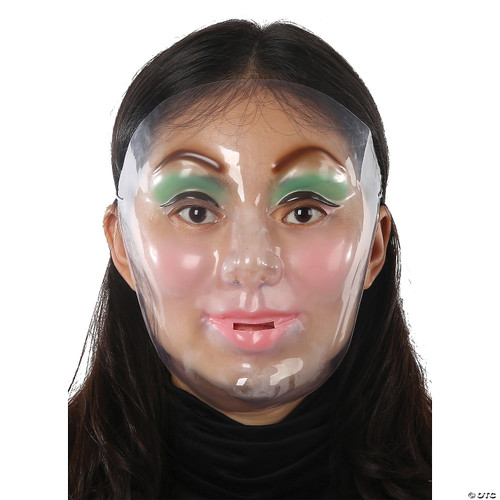 Mario Chiodo Young Female Mask, Multi-colored, One Size - One Size Fits Most