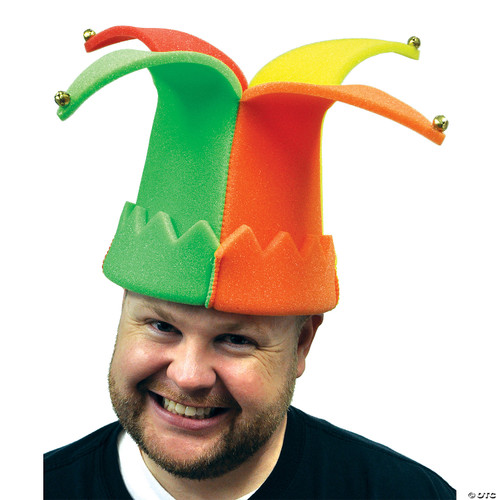 JESTER HAT FOAM - One Size Fits Most
