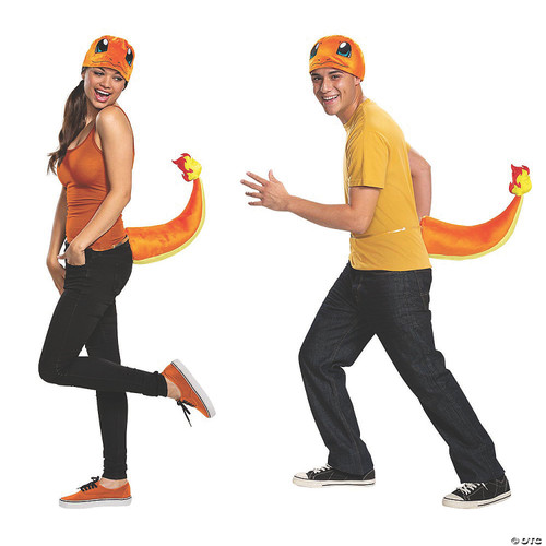 Disguise unisex adult Pokemon Charmander Accessory Kit Costume Accessories,