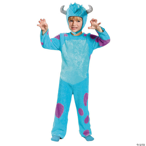 Disney Pixar Monsters University Sulley Toddler Classic Costume, 3T-4T