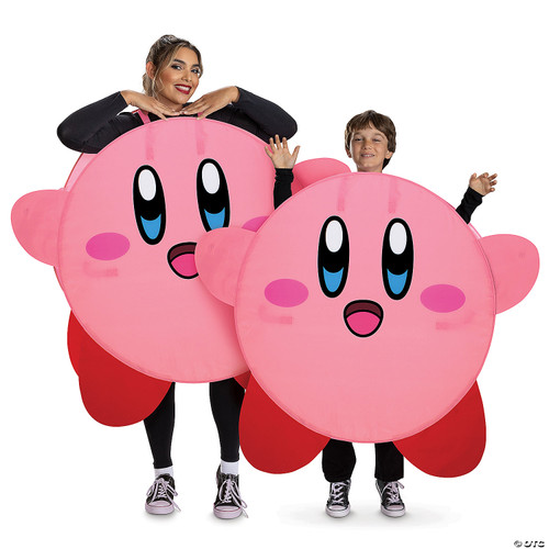 Disguise Kirby Pop Out Costume, Official Kirby Costume Overlay for Kids and