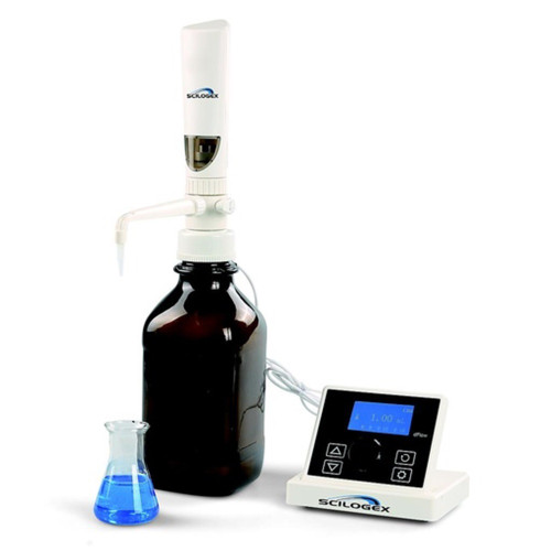 Scilogex iFlow Motorized LCD Digital 0.1 to 99.9ml Bottle Top Dispenser