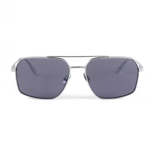 Sundog Forge Shiny Gunmetal Frame w. Grey Flash Mirror Lens Sunglasses