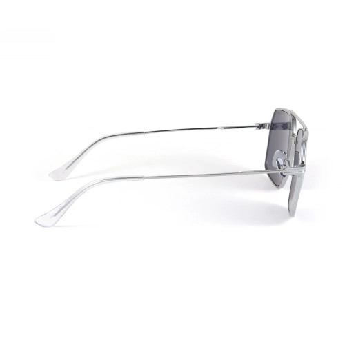 Sundog Forge Shiny Gunmetal Frame w. Grey Flash Mirror Lens Sunglasses