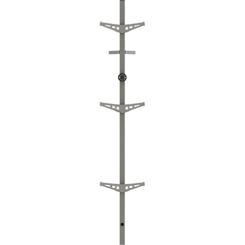 Novix Raider Climbing Stick Classic Gray 20 ft.