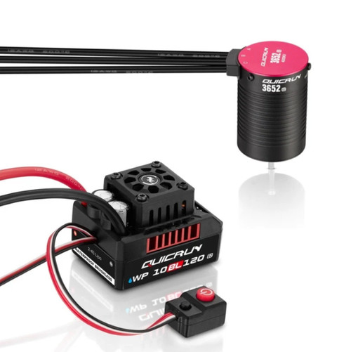 HRP Hobbywing Combo Quicrun 10Bl120 G2+3652 Sl G2 4000Kv