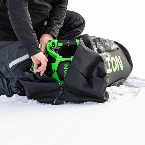 ION Ice Fishing Universal Auger Carry Bag Fits All Current/Previous ION Augers