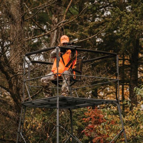Rivers Edge RE402T 12' Shooting Platform, 85" x 85"